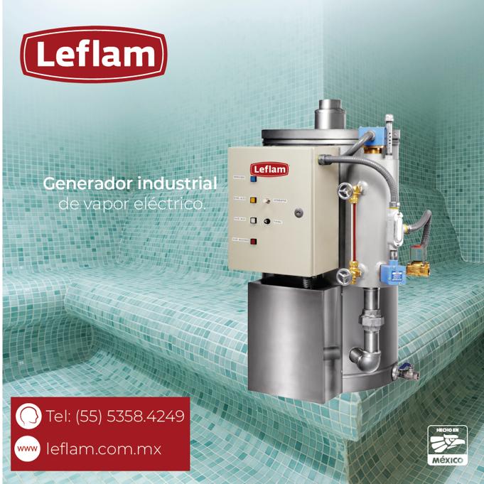 Generador de vapor industrial Leflam